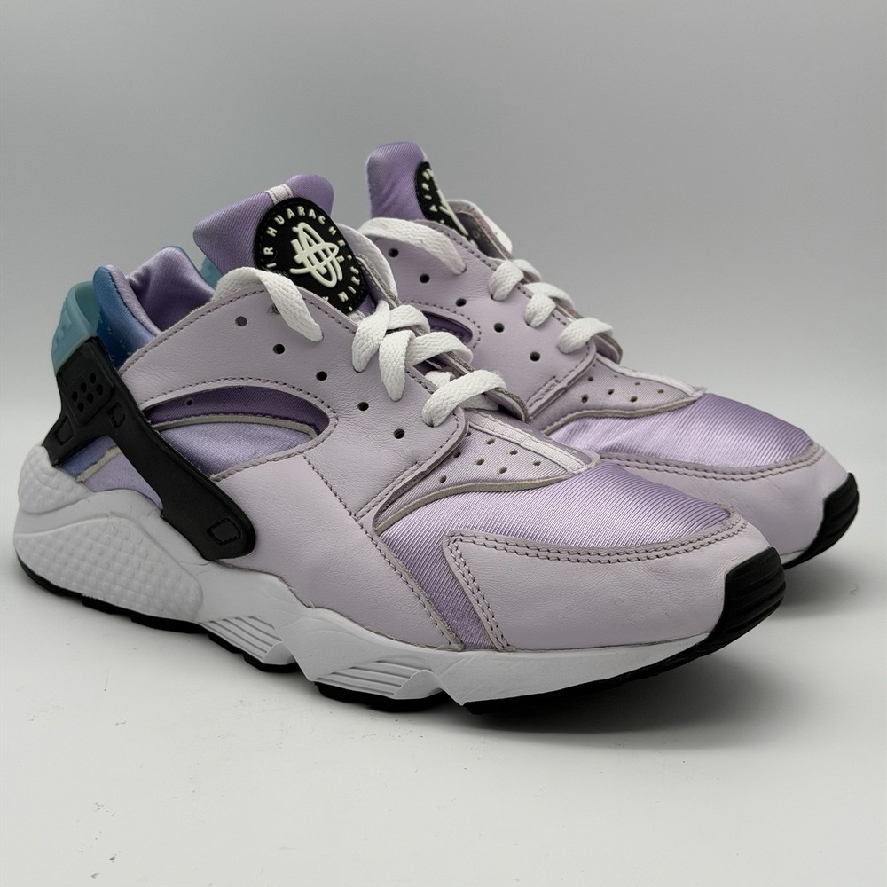 Nike Air Huarache Womens 10 Lilac Barely Grape White Black DZ5207-500